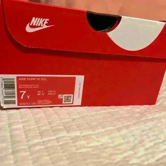 Nike Dunk High Electro Purple Midnight Navy - Picture 5 of 5